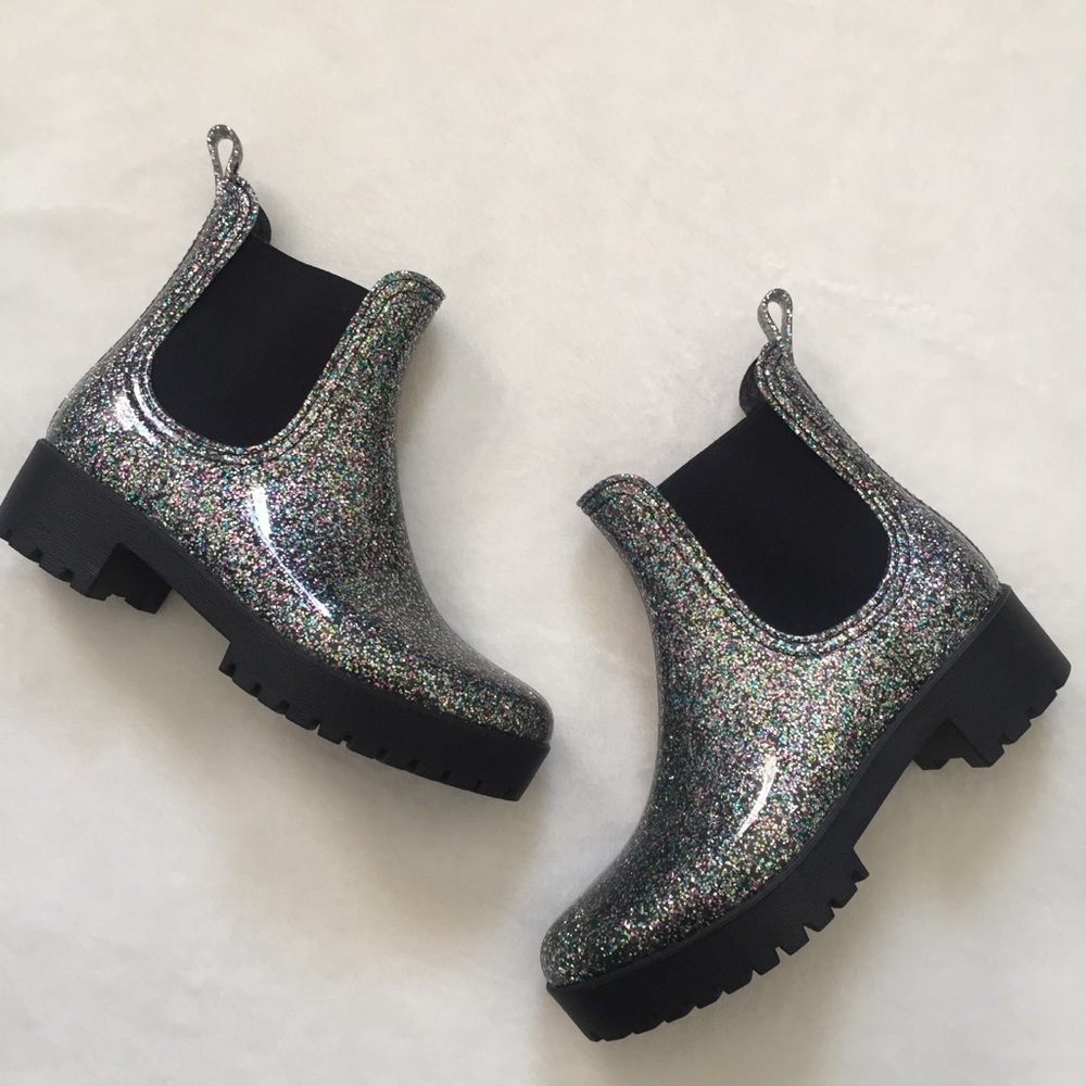 Sparkly Rain Boots